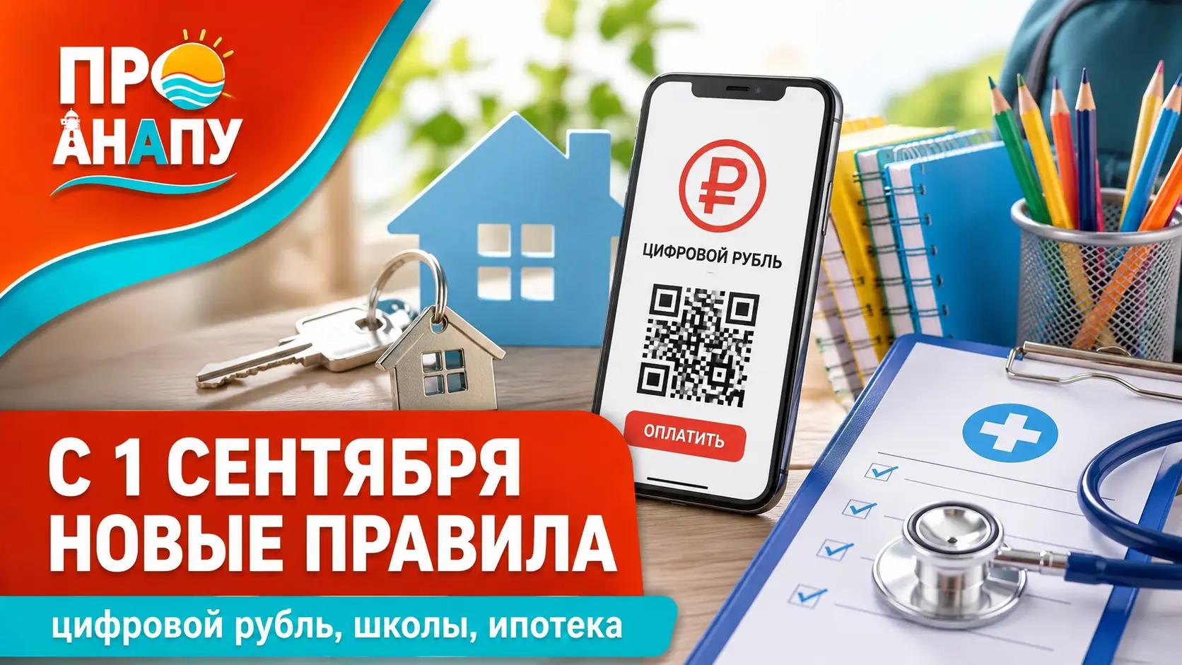 Что изменилось в России с 1 сентября: цифровой рубль, ипотека, школы, медицина и новые запреты